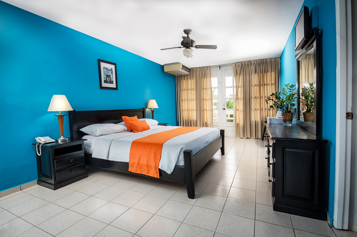 Single room with king bed